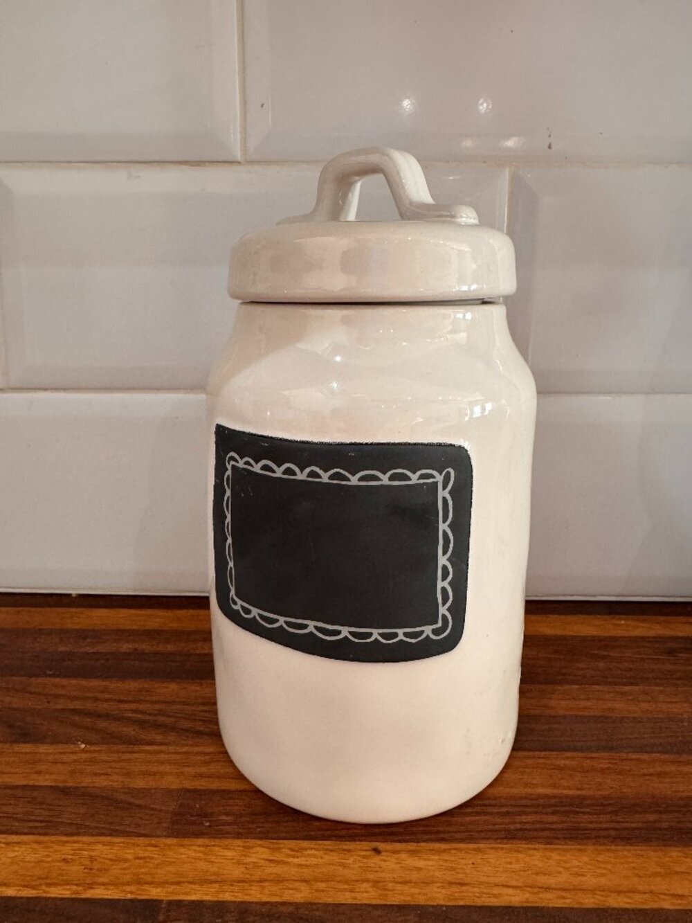 Fresh Baked! Rae Dunn Take Note Chalkboard Container